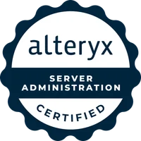 Alteryx Server Administration Certification