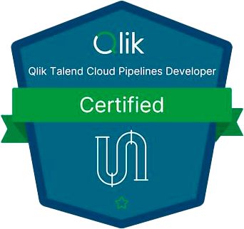 Qlik Talend Cloud Pipelines Certified Developer